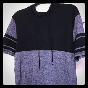 BKC Hooded Short Sleeve Shirt M